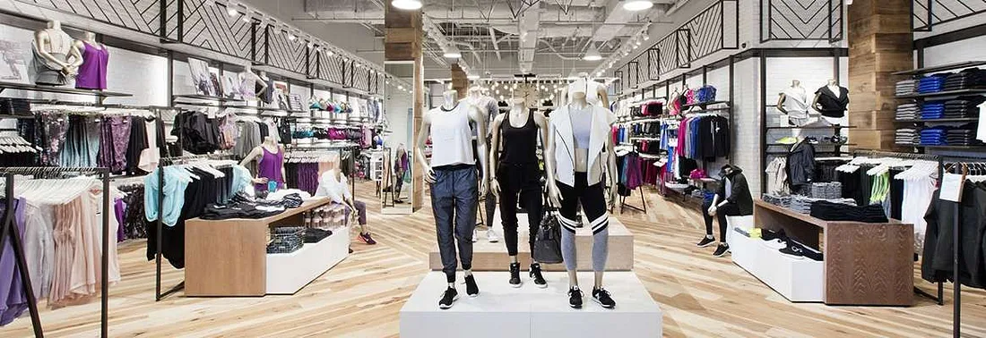Clothing retail store interior